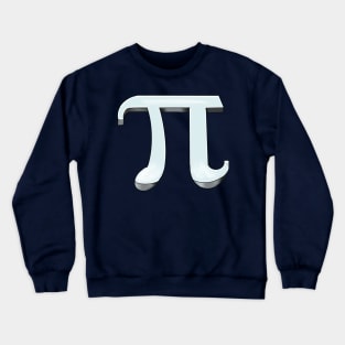 Pi - physics mathematics- mathematical constant in 3d Crewneck Sweatshirt